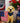 Patriotic Dog Statuary with Flag