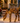 Natural Twig Wrapped Rattan Grazing Deer w/ Warm White LED
