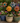 Glitter Retro Flower Pot Sticker