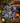 White Snowflake Hanging Ornament with Cool White LEDs - Sm