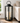 Black Hexagonal Candlelit Lantern with Warm White LED