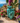 3-Tier Rustic Turquoise Ceramic-Look Jars Fountain