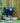 Blue Glass Gazing Globe