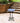Blue Swirl Mosaic Glass Birdbath with Metal Stand