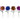 Metal Spinning Flower Garden Stake
