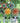 Glitter Retro Flower Pot Sticker