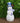 Lavender Winter "Let It Snow" Snowman Statue w/ Fading LED-LG