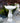 Antiqued Ceramic Birdbath with Birds