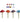 Colorful Ceramic Mushroom Stake