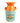 Metal Milk Jugs Decor with Pumpkins Pattern