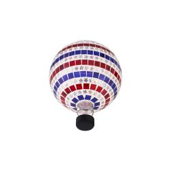 Alpine Corporation 12"L Gazing Globe with Patriotic Stars and Stripes