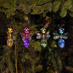 Solar Hanging Butterfly/Dragonfly LED Décor