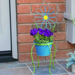 Blue Flower Planter