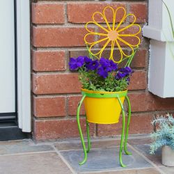 Yellow Flower Planter