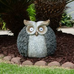 Solar Owl Statuary